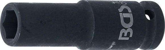 Krafthylsa Sexkant, djup | 12,5 mm (1/2