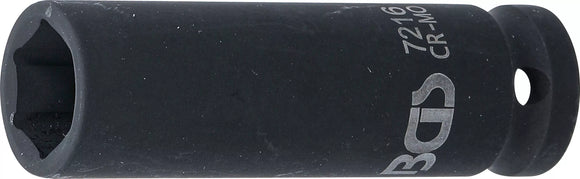 Krafthylsa Sexkant, djup | 12,5 mm (1/2