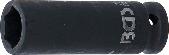 Krafthylsa Sexkant, djup | 12,5 mm (1/2