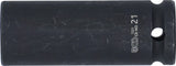 Krafthylsa Sexkant, djup | 12,5 mm (1/2") | 21 mm. BGS 7221