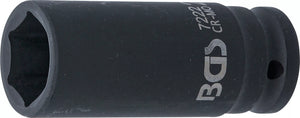 Krafthylsa Sexkant, djup | 12,5 mm (1/2") | 22 mm. BGS 7222