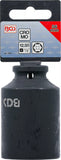 Krafthylsa Sexkant, djup | 12,5 mm (1/2") | 36 mm. BGS 7236