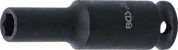 Krafthylsa Sexkant, djup | 6,3 mm (1/4