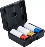 Kraft-Skoninsats-sats | Inre fyrkant 12,5 mm (1/2") | 17 - 19 - 21 mm | 3 delar. BGS Diy 7310