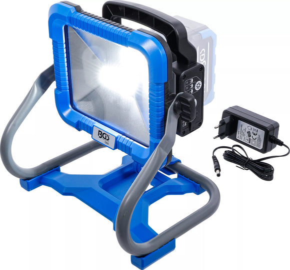 Batteri LED arbetsljus | fällbar | 18 V | utan batteri. BGS 7375