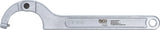 Ledad-haknyckel med tappar | 50 - 80 mm. BGS 74229