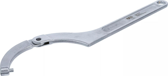 Ledad-haknyckel med tappar | 120 - 180 mm. BGS 74231