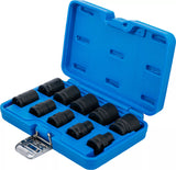 Krafthylsa-sats Sexkant | 12,5 mm (1/2") | 3/8 - 15/16" | Tumsstorlekar | 10 delar. BGS 74296