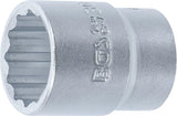 Hylsa Tolvkant | 20 mm (3/4") | 30 mm. BGS 7430