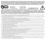 Kardborre-slipkloss-sats | 16 delar. BGS 74365