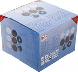 Slip- och Poleringsskivor-sats | Ø 180 mm | 8 delar. BGS 74380