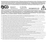 Stjärn- / låsbrickor-sortiment | M3 - M12 | 340 delar. BGS 74414