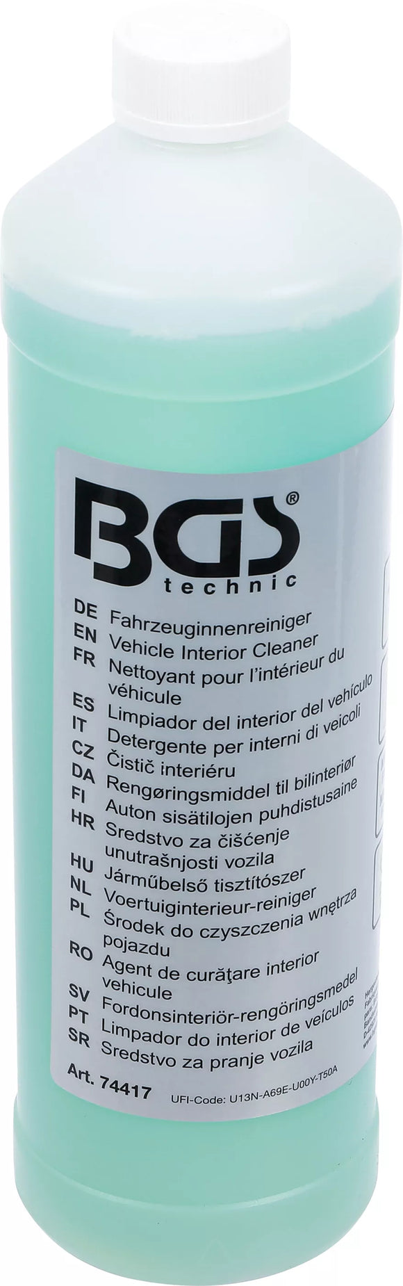 Fordonsinteriör-rengöringsmedel | 1000 ml. BGS 74417