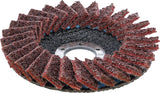 Lamellrondell | Fleece | Ø 115 mm | Kornstorlek 120. BGS 74473