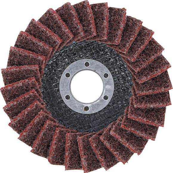 Lamellrondell | Fleece | Ø 115 mm | Kornstorlek 120. BGS 74473