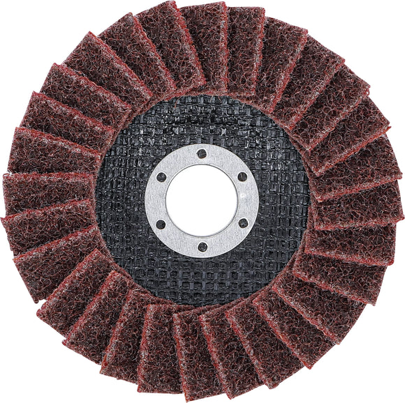 Lamellrondell | Fleece | Ø 125 mm | Kornstorlek 120. BGS 74474