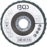 Lamellrondell | Fleece | Ø 115 mm | Kornstorlek 240. BGS 74475