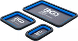 Magnet fodral set | Silikon | vikbar | 3 delar. BGS 74501