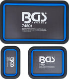 Magnet fodral set | Silikon | vikbar | 3 delar. BGS 74501
