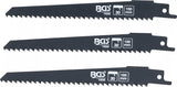 Sågblad-sats | för trä | för BGS 7367 | 3 delar. BGS 74530
