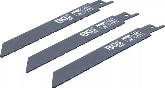 Sågblad-sats | för metall | för BGS 7367 | 3 delar. BGS 74531