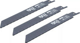 Sågblad-sats | för metall | för BGS 7367 | 3 delar. BGS 74531