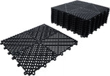 Plastkakel-sats | Klick-system | 400 x 400 x 18 mm | 10 delar. BGS 74546