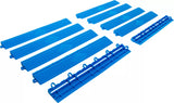 Plastkakel-kantelement-sats | Klick-system | 400 x 55 x 15 mm | 10 delar. BGS 74547