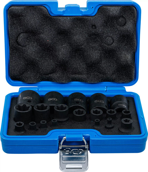 Krafthylsa-sats | E-Profil Plus | 6,3 mm (1/4