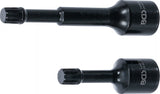 Kraft-special bithylsa-sats | 12,5 mm (1/2") | Inre mångtandad (för XZN) M12 | för VAG | 2 delar