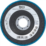 Poleringsskiva | Aluminiumoxid | Ø 115 mm | Kornstorlek 180. BGS 74614