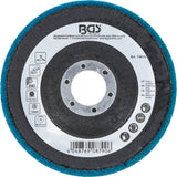 Poleringsskiva | Aluminiumoxid | Ø 115 mm | Kornstorlek 240. BGS 74615