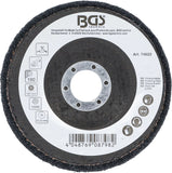 Poleringsskiva | Kiselkarbid | Ø 125 mm | Kornstorlek 180. BGS 74623