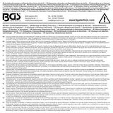 Snabbkopplingstång | för ledningssystem. BGS 74663