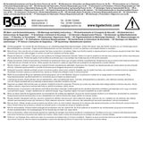 Adaptersats för bromsluftare | 17 delar. BGS 74664