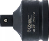 Kraft-Hylsnyckel-Adapter | Inre fyrkant 38 mm (1-1/2") - Yttre fyrkant 25 mm (1"). BGS 7468