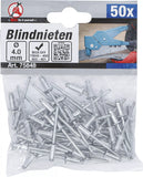 Blindnit-sortiment | Ø 4,0 mm | 50 delar. BGS Diy 75848