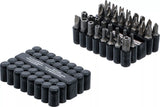 Bit-sats | Kort | Yttre sexkant 6,3 mm (1/4") | Olika profiler | 33 delar. BGS Diy 763