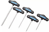 T-handtag-Nyckel-sats | Inre sexkant 3 - 8 mm | 5 delar. BGS 773
