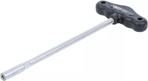Hylsnyckel med T-handtag, Sexkant | 6 mm. BGS 7806
