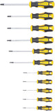 Skruvmejsel-sats | T-Profil (för Torx) T6 - T40 | 11 delar. BGS Diy 7844