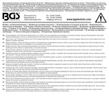 Skruvmejsel | T-Profil (för Torx) med borrning T15 | Klinglängd 80 mm. BGS 7849-T15