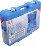 Verktygsortiment | 6,3 mm (1/4") + 12,5 mm (1/2") | E-Profil / T-Profil (för Torx) | 84 delar. BGS 7849