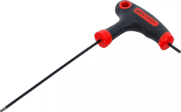 Skruvmejsel med T-handtag och klinga på sidan | Inre sexkant / Inre sexkant med kulhuvud 2 mm. BGS Diy 7882-2