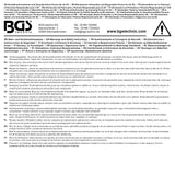 Skruvmejsel-sats | 12 delar. BGS Diy 7890