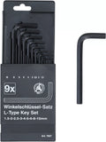 Vinkelnyckel-sats | Inre sexkant 1,5 - 10 mm | 9 delar. BGS Diy 7957