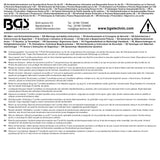 Precisions-Skruvmejsel-sats | T-Profil (för Torx) | 7 delar. BGS 7967