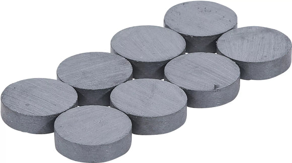 Magnet-sats | Keramik | Ø 18 mm | 8 delar. BGS Diy 79903