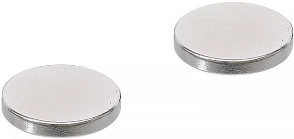 Magnet-sats | extra kraftig | Ø 18 mm | 2 delar. BGS Diy 79911