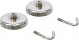 Magnet-Krok | rund | Ø 34 mm | 2 delar | 3,5 kg. BGS Diy 79913
